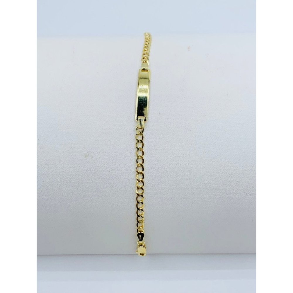 Real 10k Gold ID Bracelet baby  ❤️ 6” long bracelet